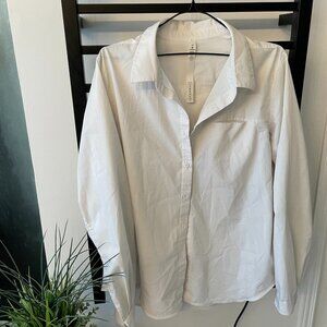 Lululemon Full Day Ahead Shirt - White (size 10)